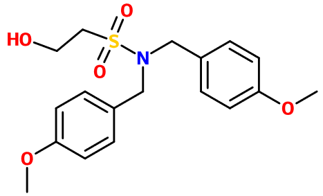 (image for) MC085173 N,N-Bis(4-methoxybenzyl)-2-hydroxyethanesulfonamide